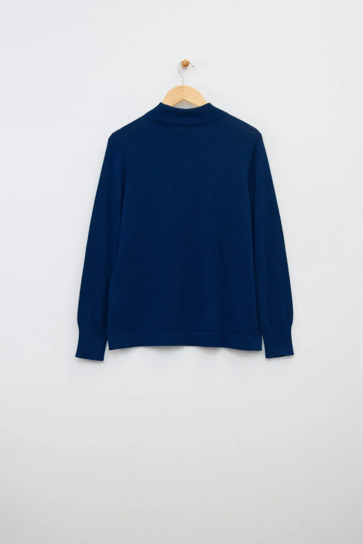 24" Long Sleeve Mock Neck Top