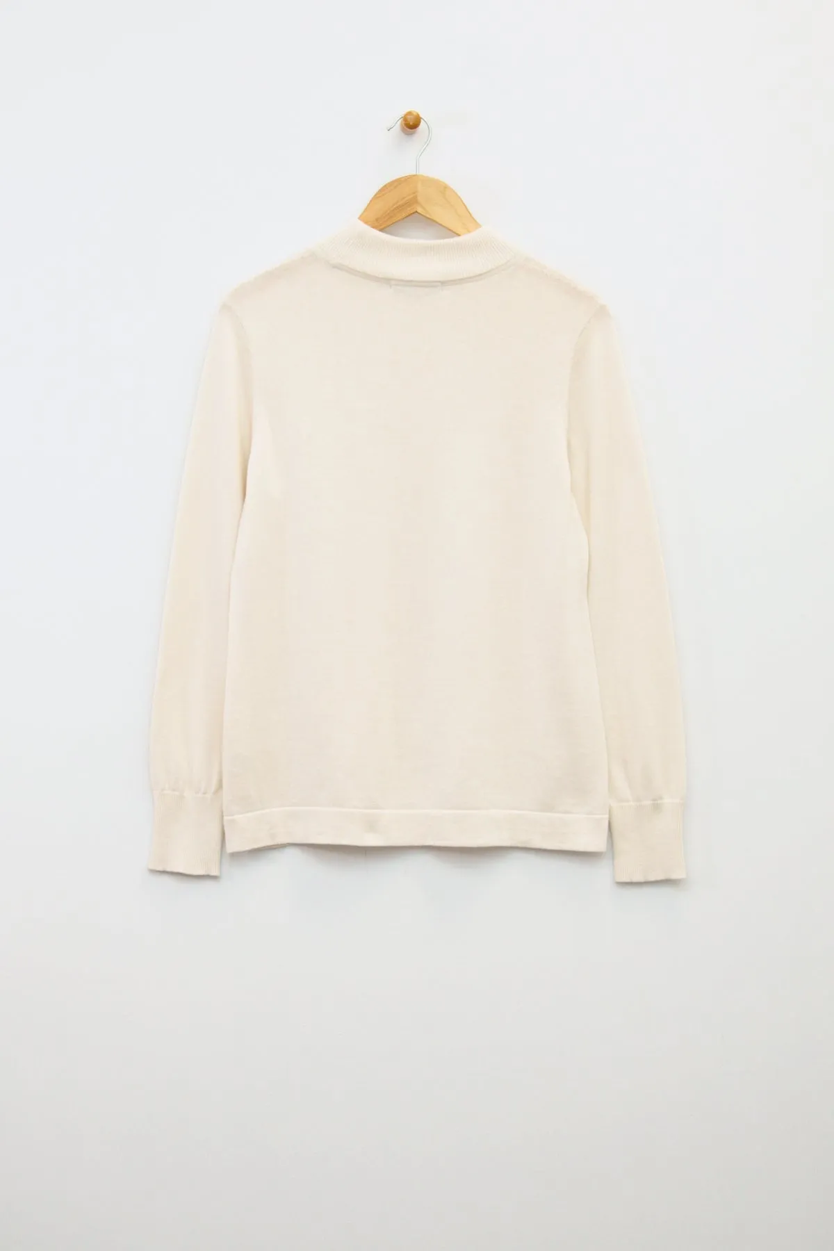 24" Long Sleeve Mock Neck Top
