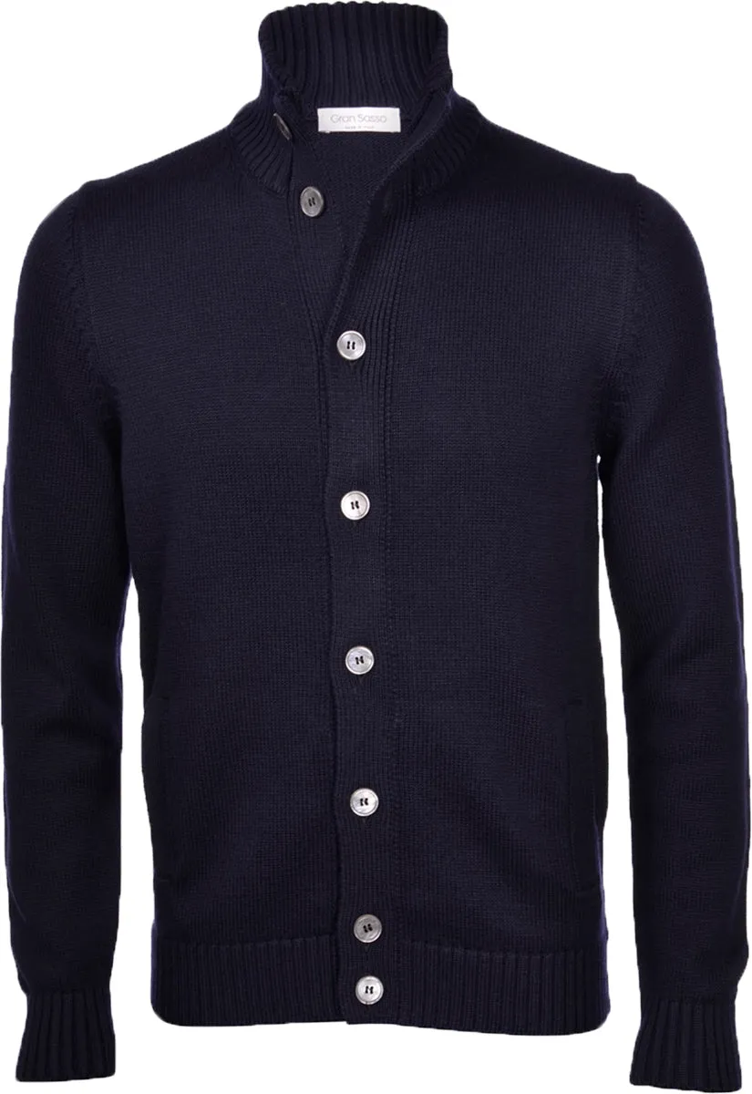 3-Ply Full Button Cardigan