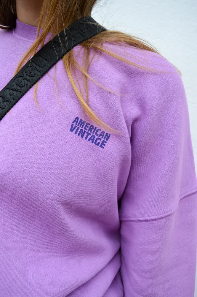 American Vintage Izubird Indian Pink Sweatshirt