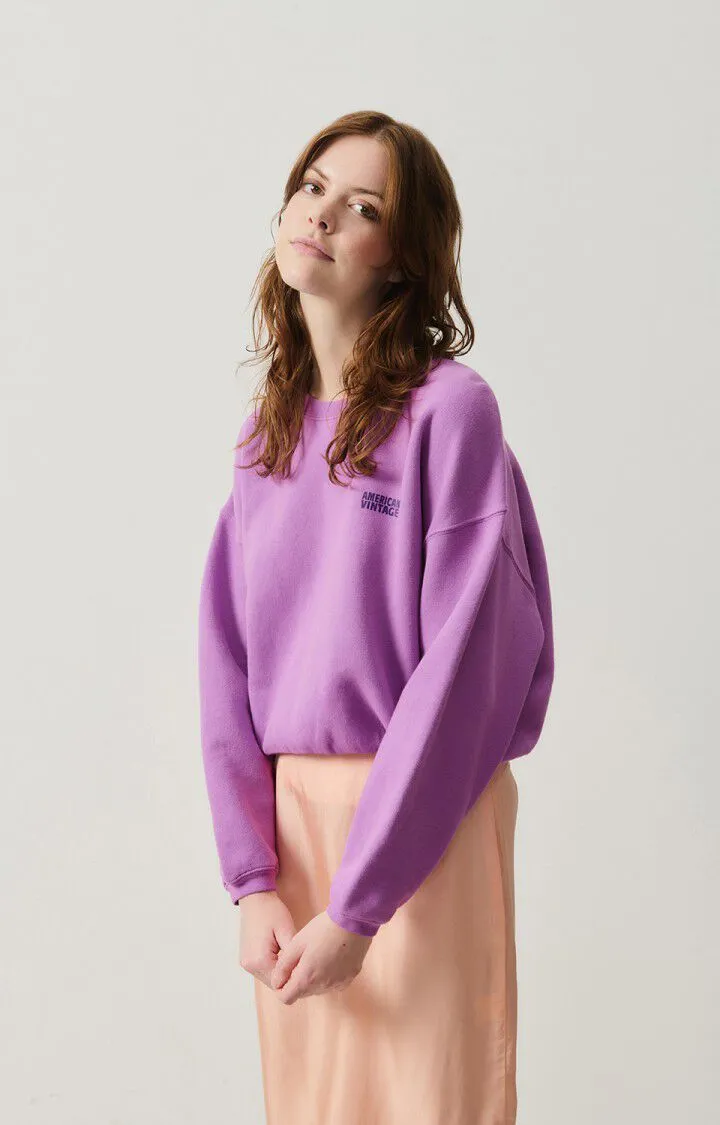 American Vintage Izubird Indian Pink Sweatshirt