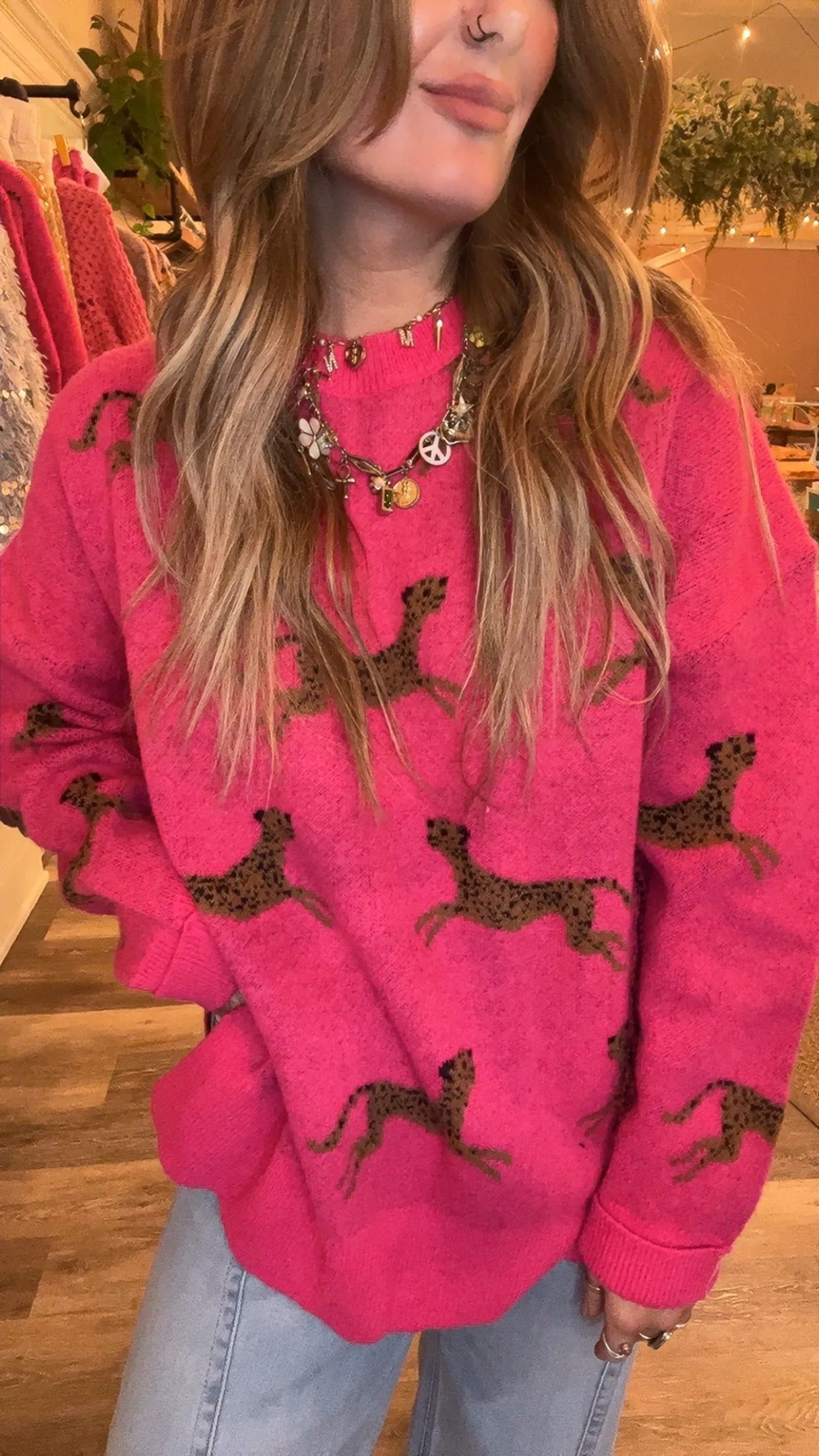 Animal days Oversized Pullover Sweater