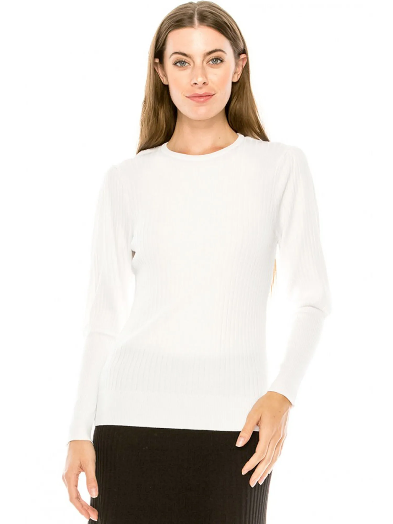 Binj Ribbed Crewneck Sweater