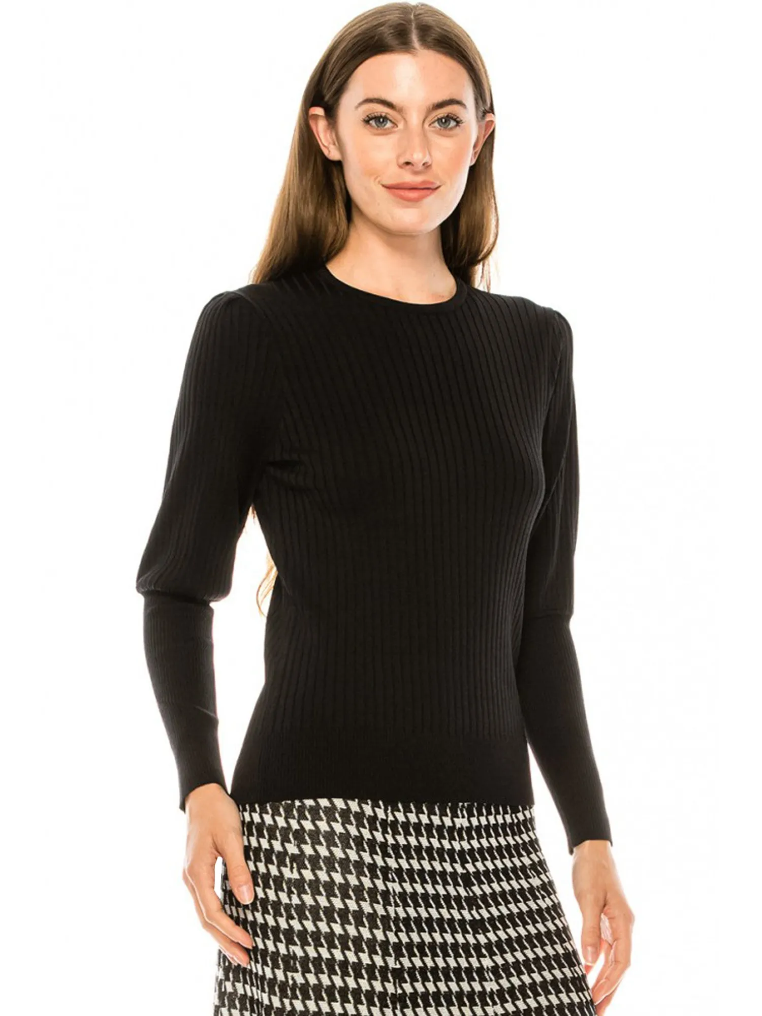 Binj Ribbed Crewneck Sweater