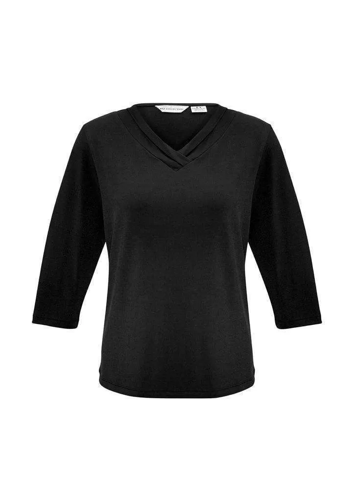 Biz Collection Women’s Lana 3/4 Sleeve Top K819lt
