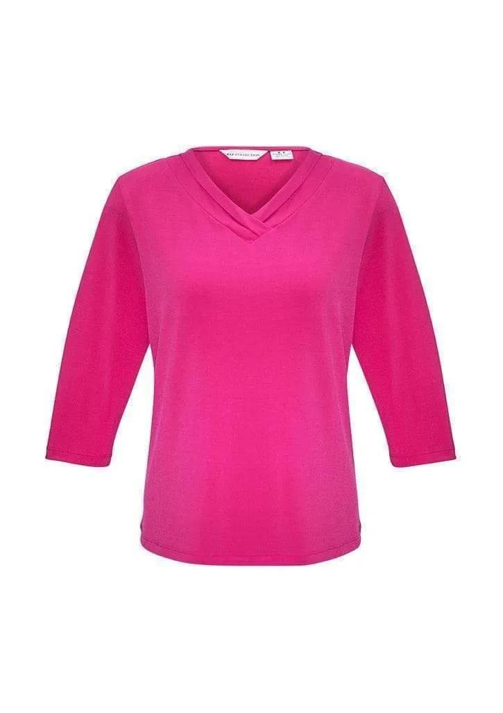 Biz Collection Women’s Lana 3/4 Sleeve Top K819lt