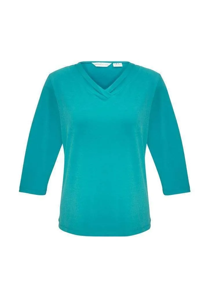 Biz Collection Women’s Lana 3/4 Sleeve Top K819lt