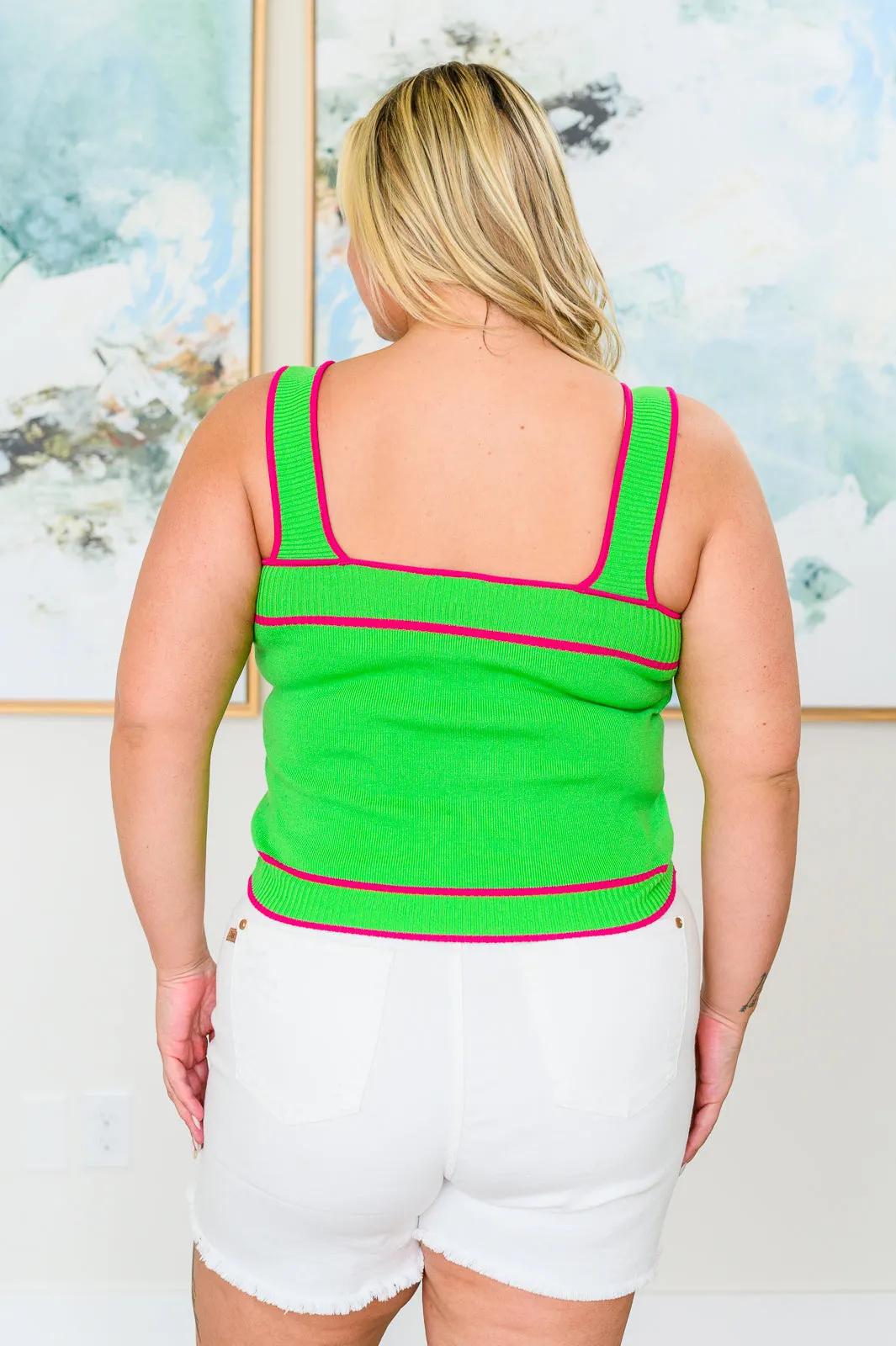 Bright Lights Knit Tank