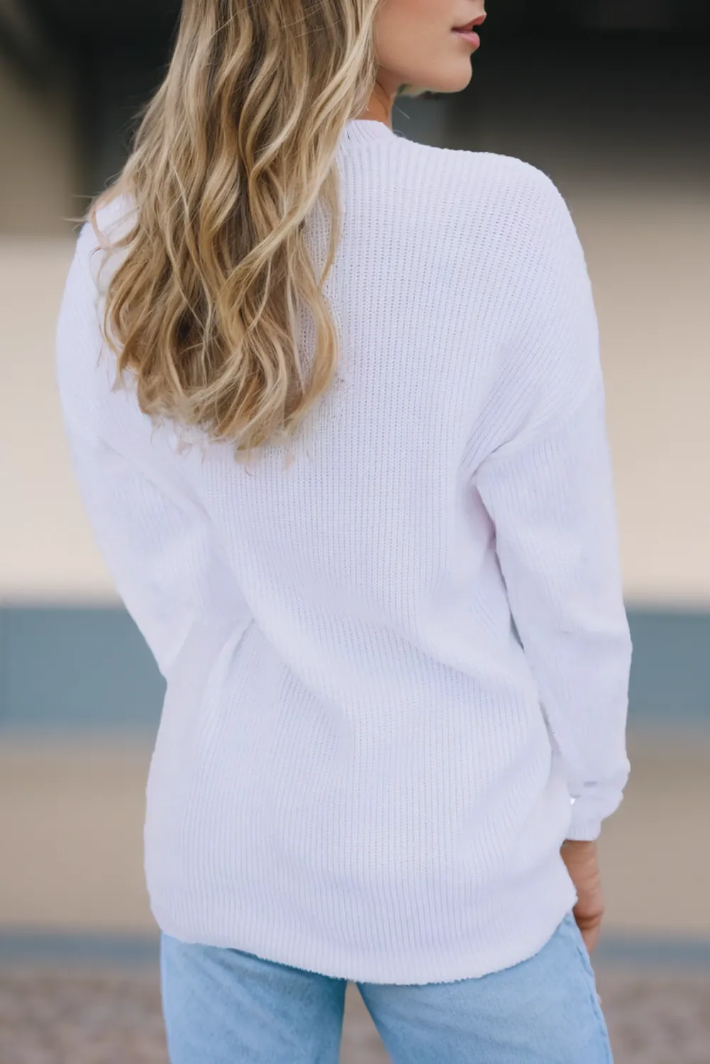 Bright White Merry & Bright Christmas Sweater