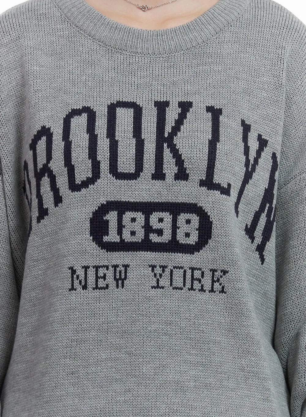 Brooklyn Oversized Knit Sweater OO416