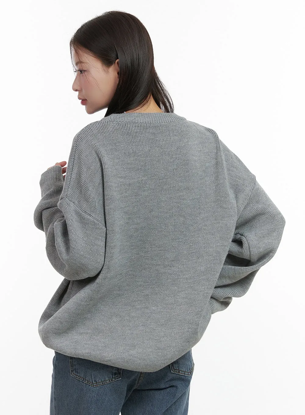 Brooklyn Oversized Knit Sweater OO416