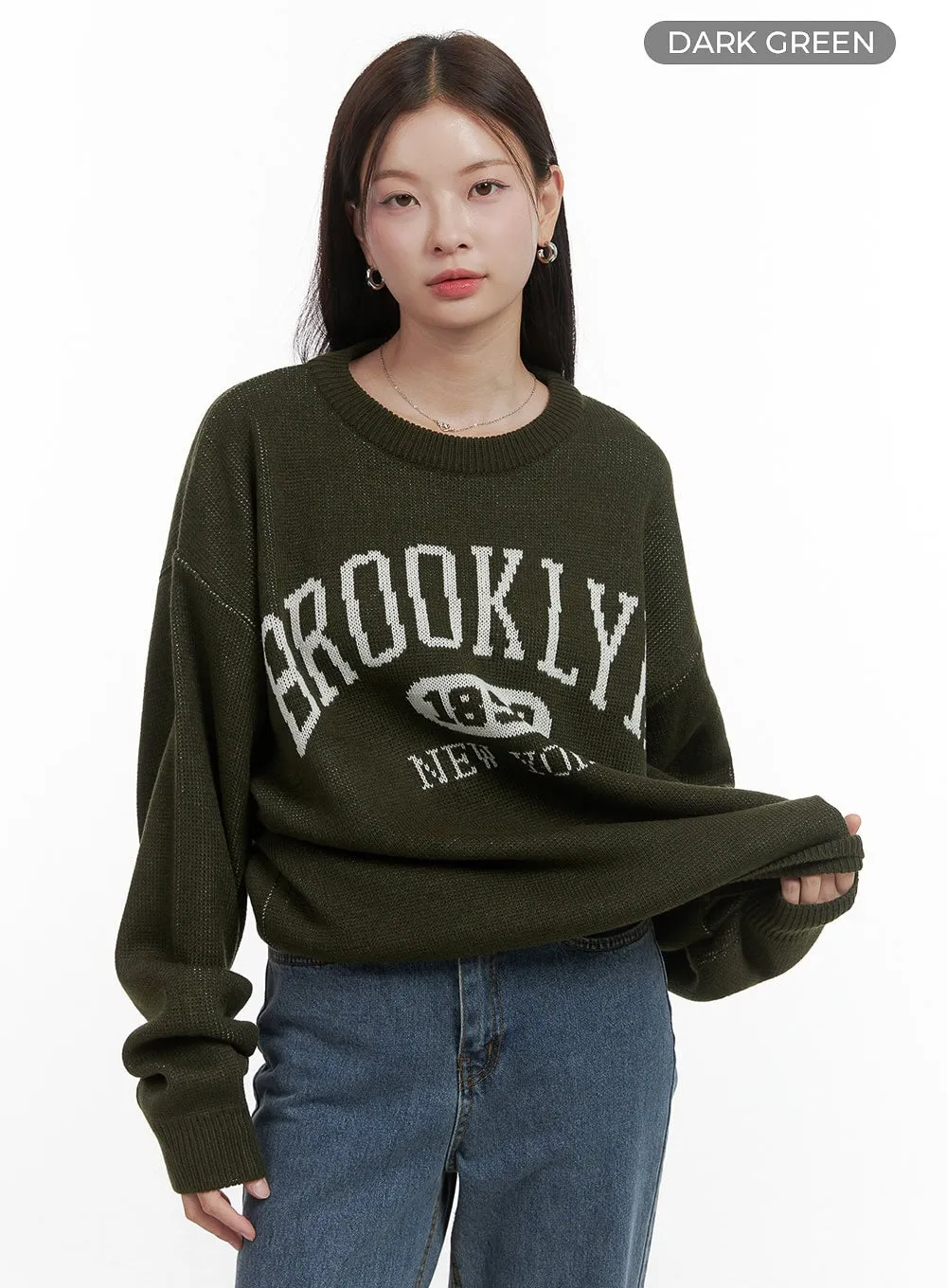 Brooklyn Oversized Knit Sweater OO416