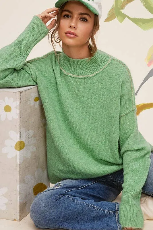 Camden mock neck sweater