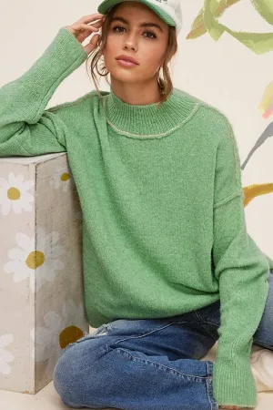 Camden mock neck sweater