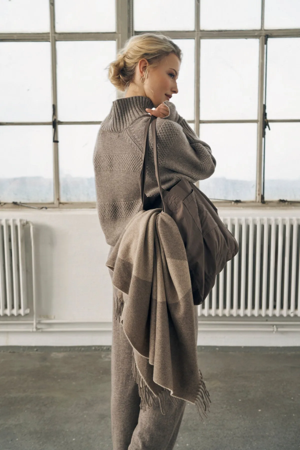 CARE BY ME 100% Cashmere Womens Celine Pants