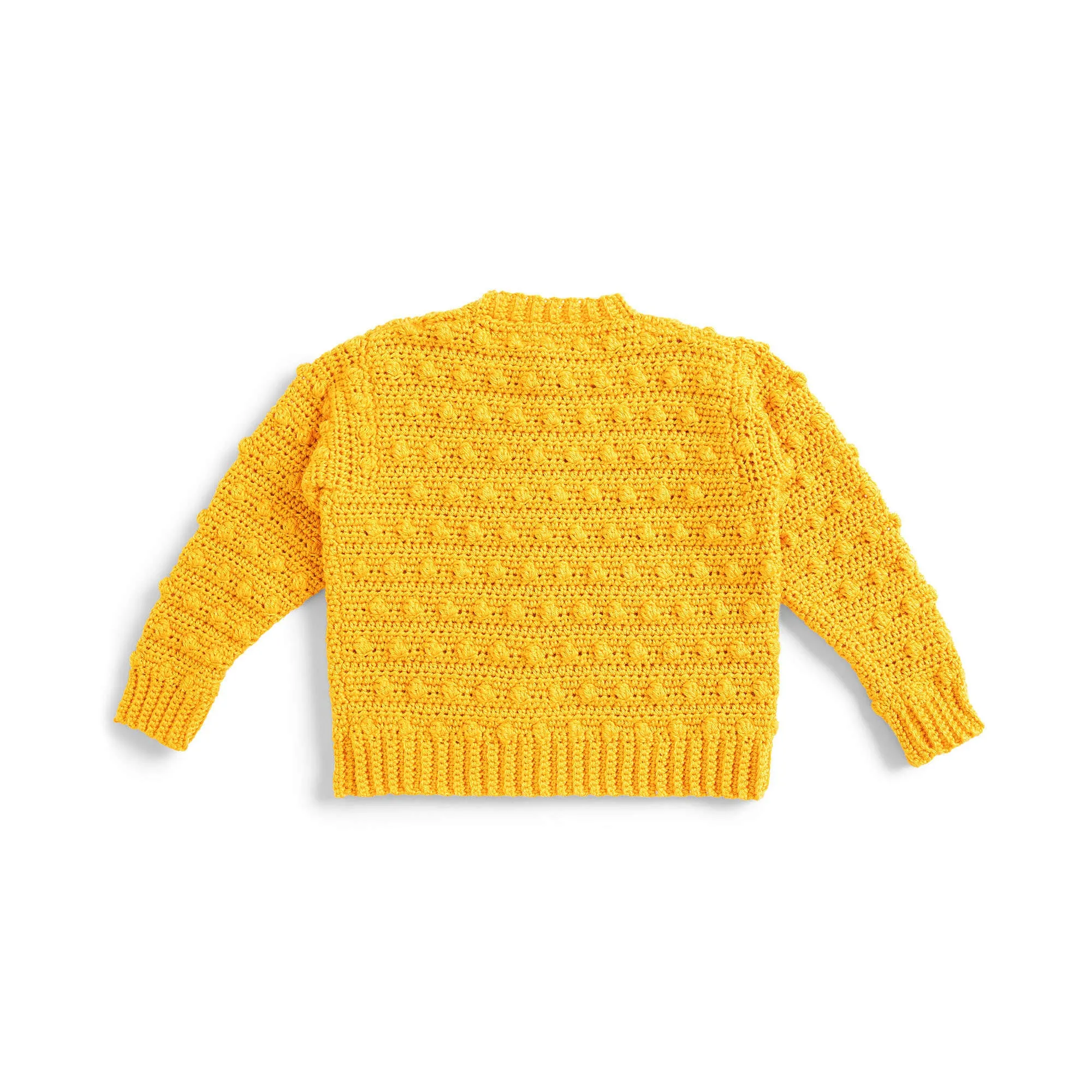 Caron Crochet Bobble Kids Cardigan