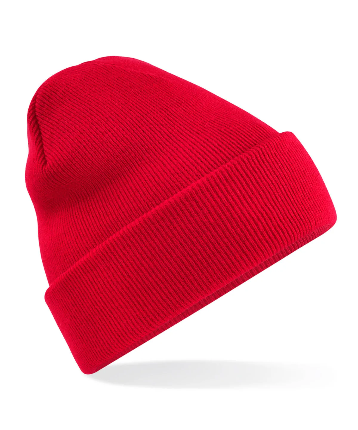 Classic Red - Recycled original cuffed beanie