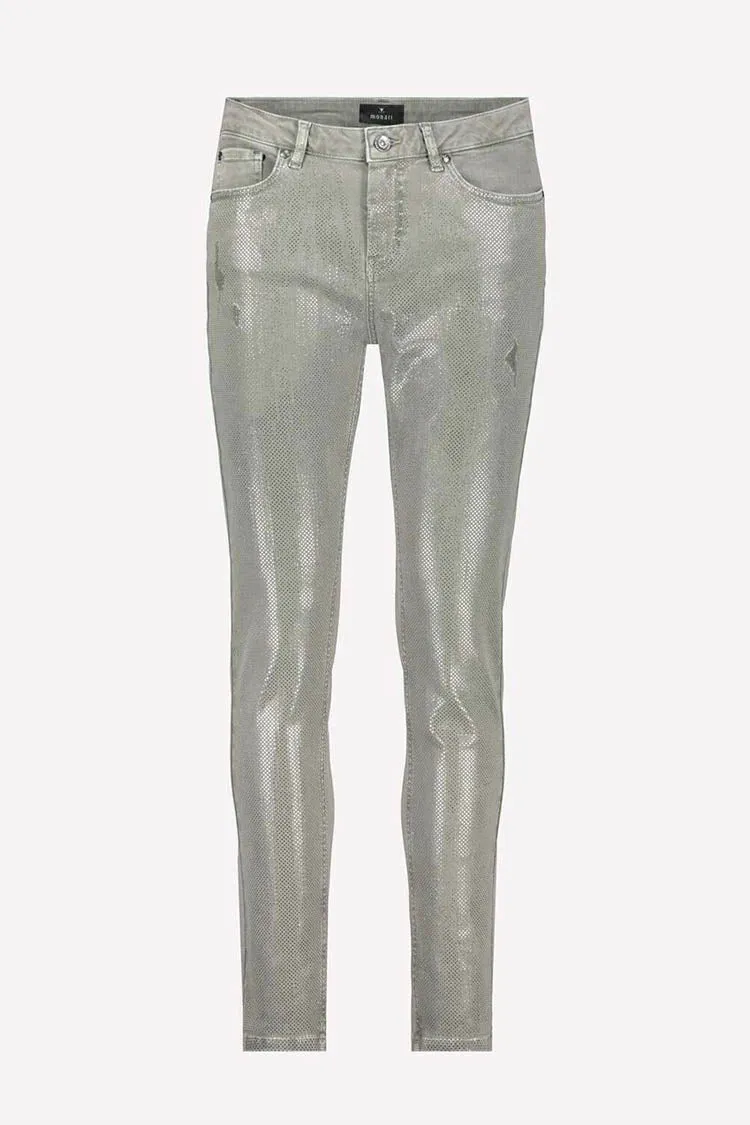 Coated Front Slim Fit Jeans
