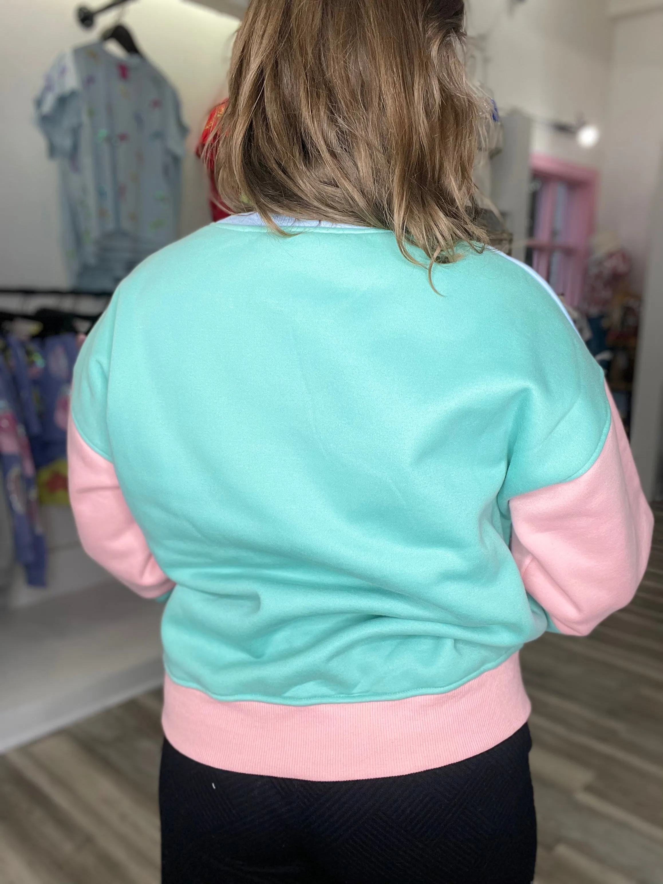 Colorado Long Sleeve Sweatshirt Light Blue Multi