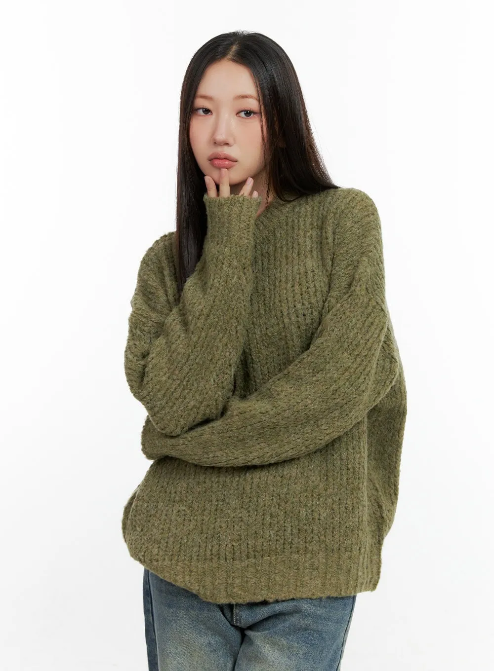 ComfyDay Oversized Knit Sweater CN401