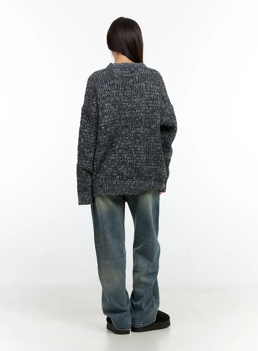 ComfyDay Oversized Knit Sweater CN401