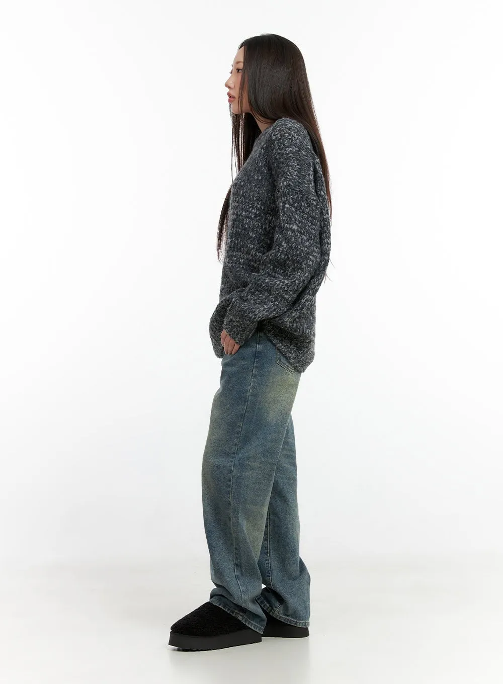 ComfyDay Oversized Knit Sweater CN401