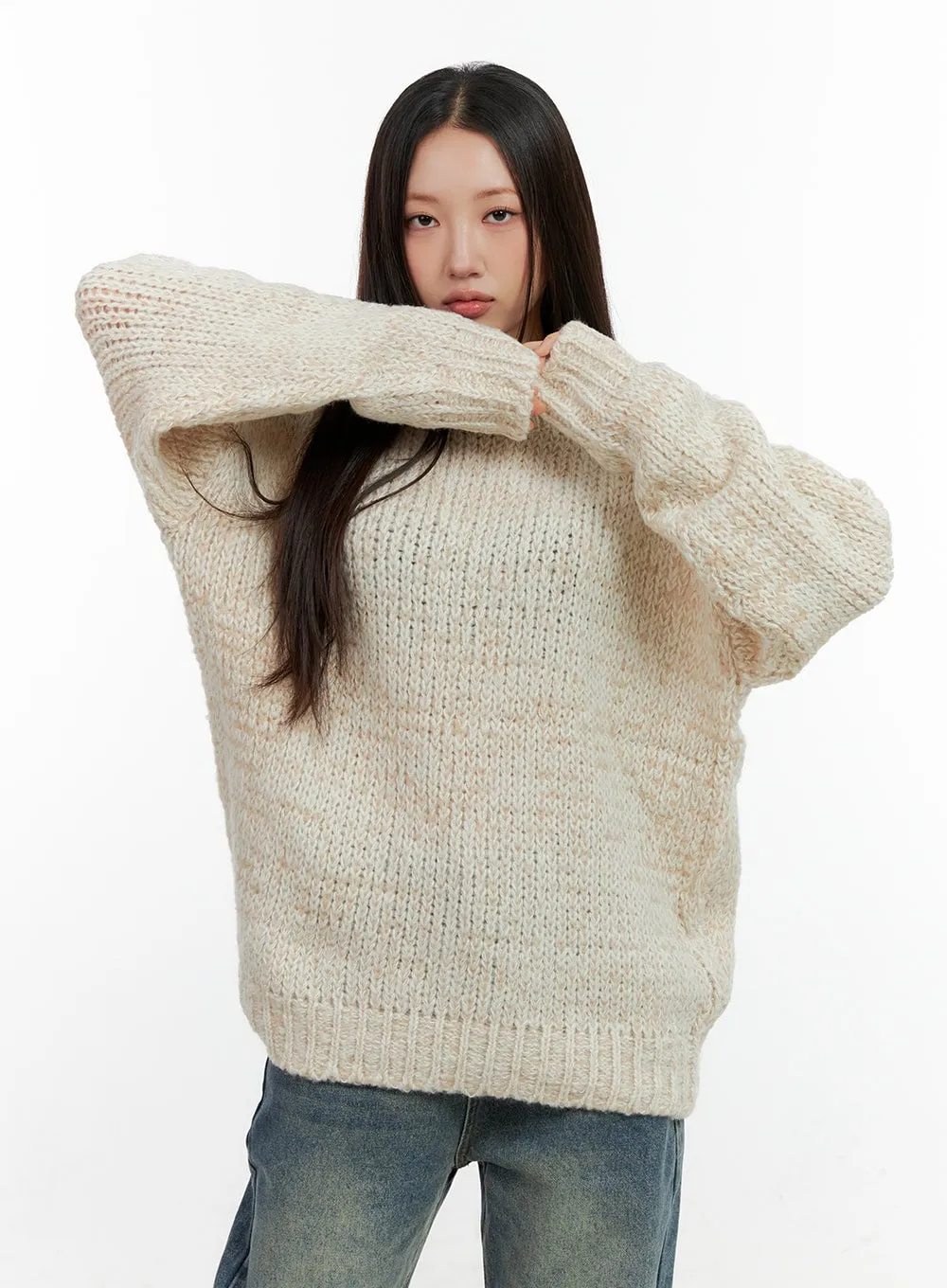 ComfyDay Oversized Knit Sweater CN401
