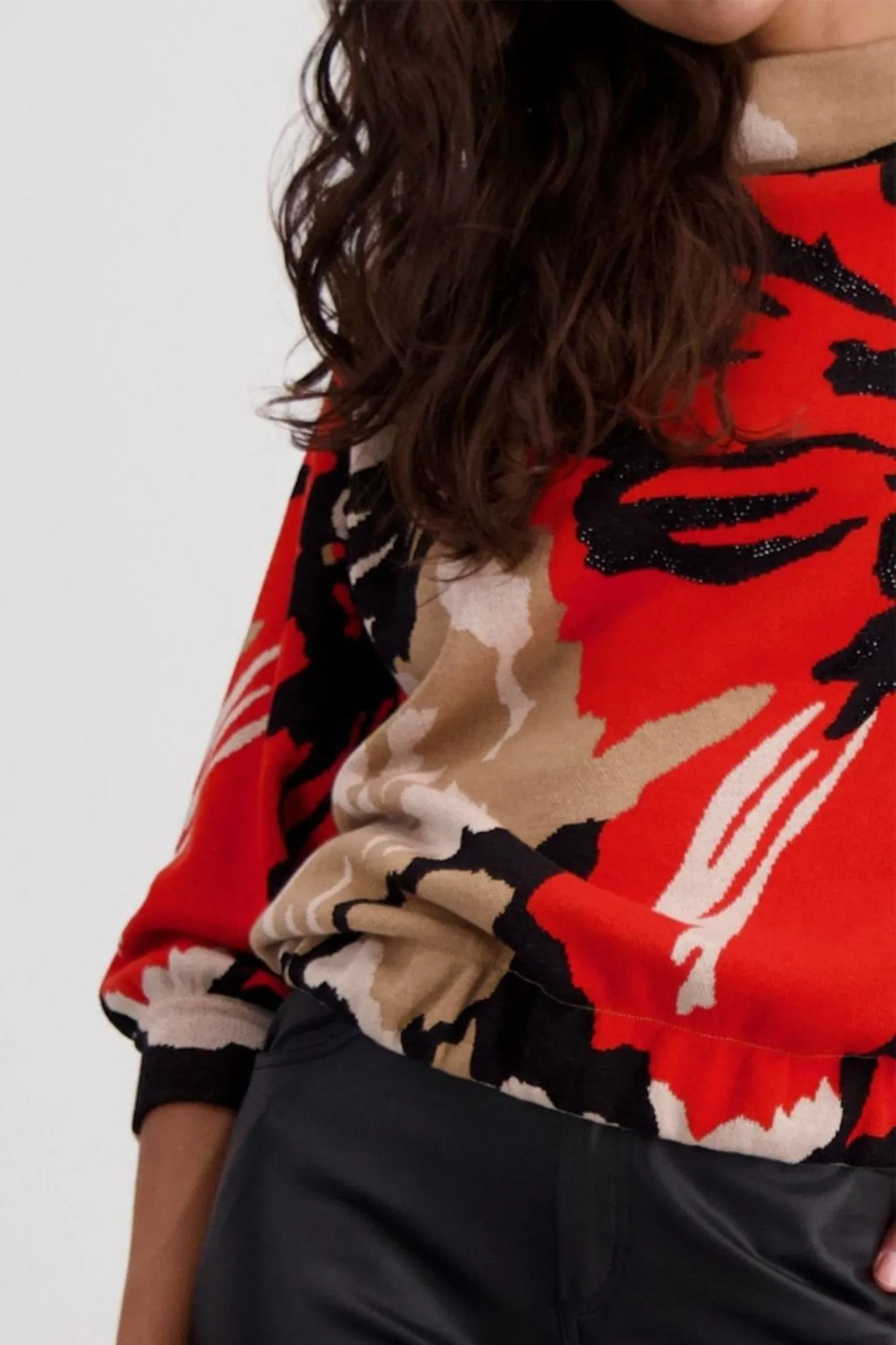 FLORAL KNIT - 807193MNR