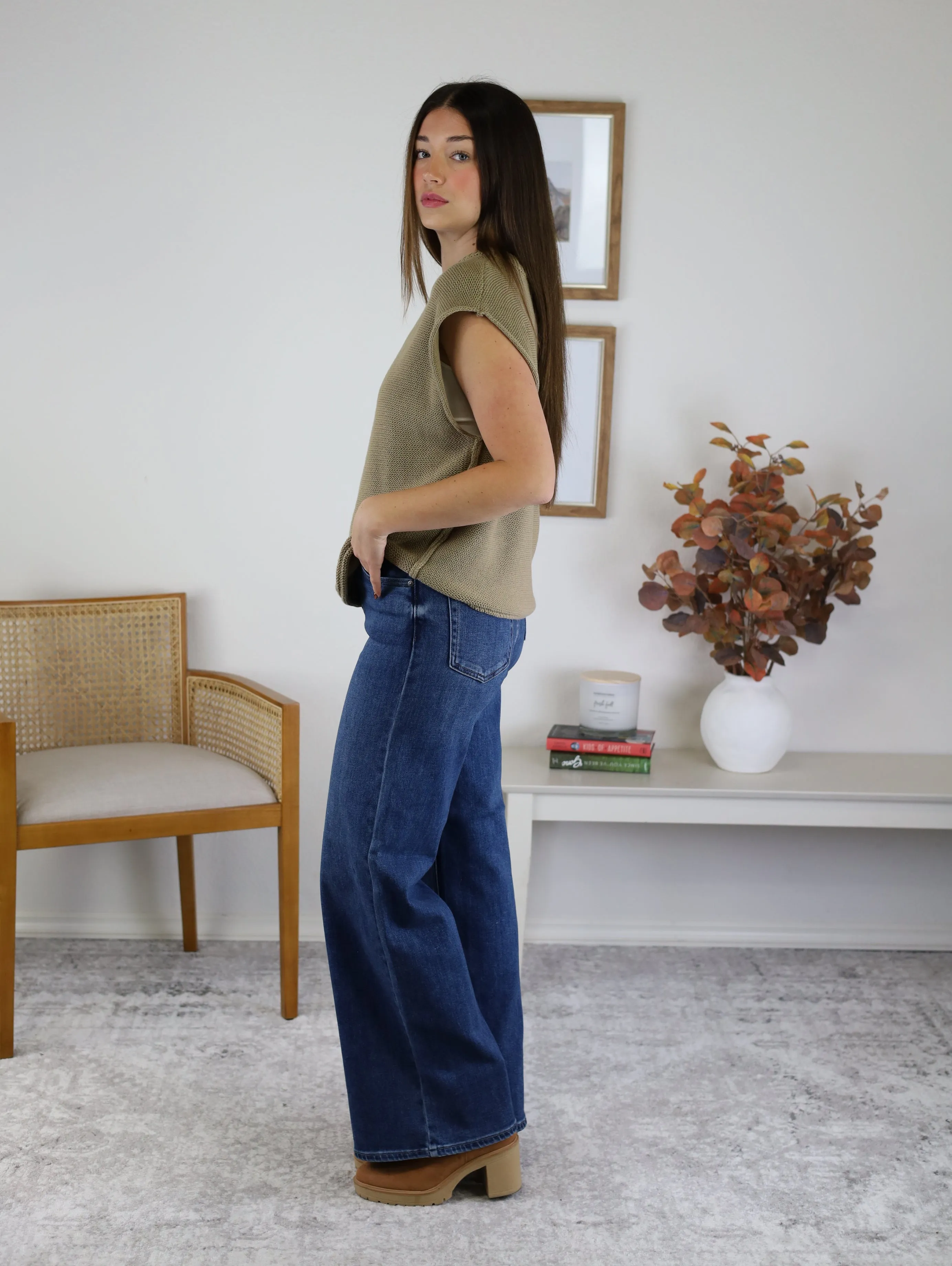 Gemma Exposed Seam Sweater