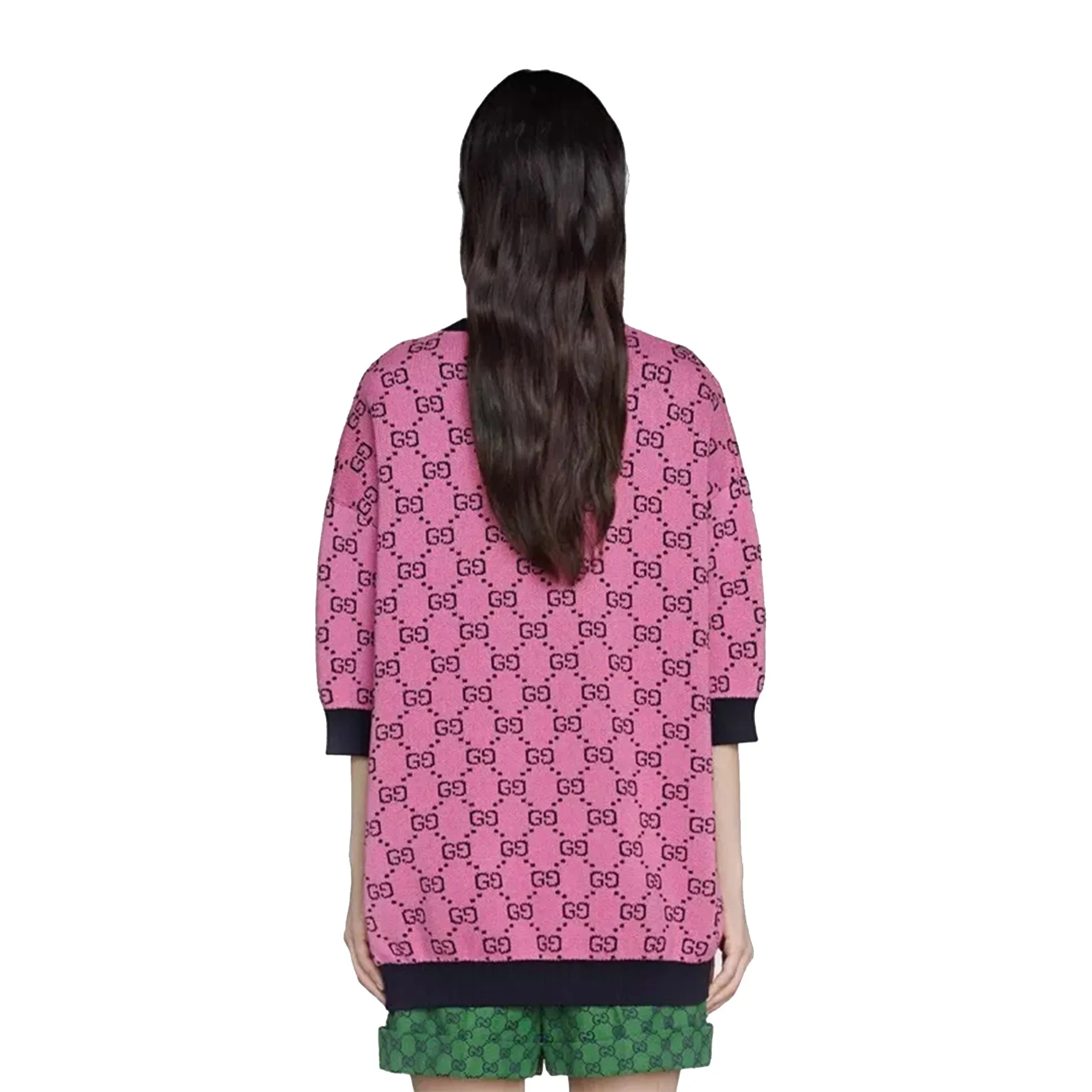 Gucci Sweater Pink Monogram