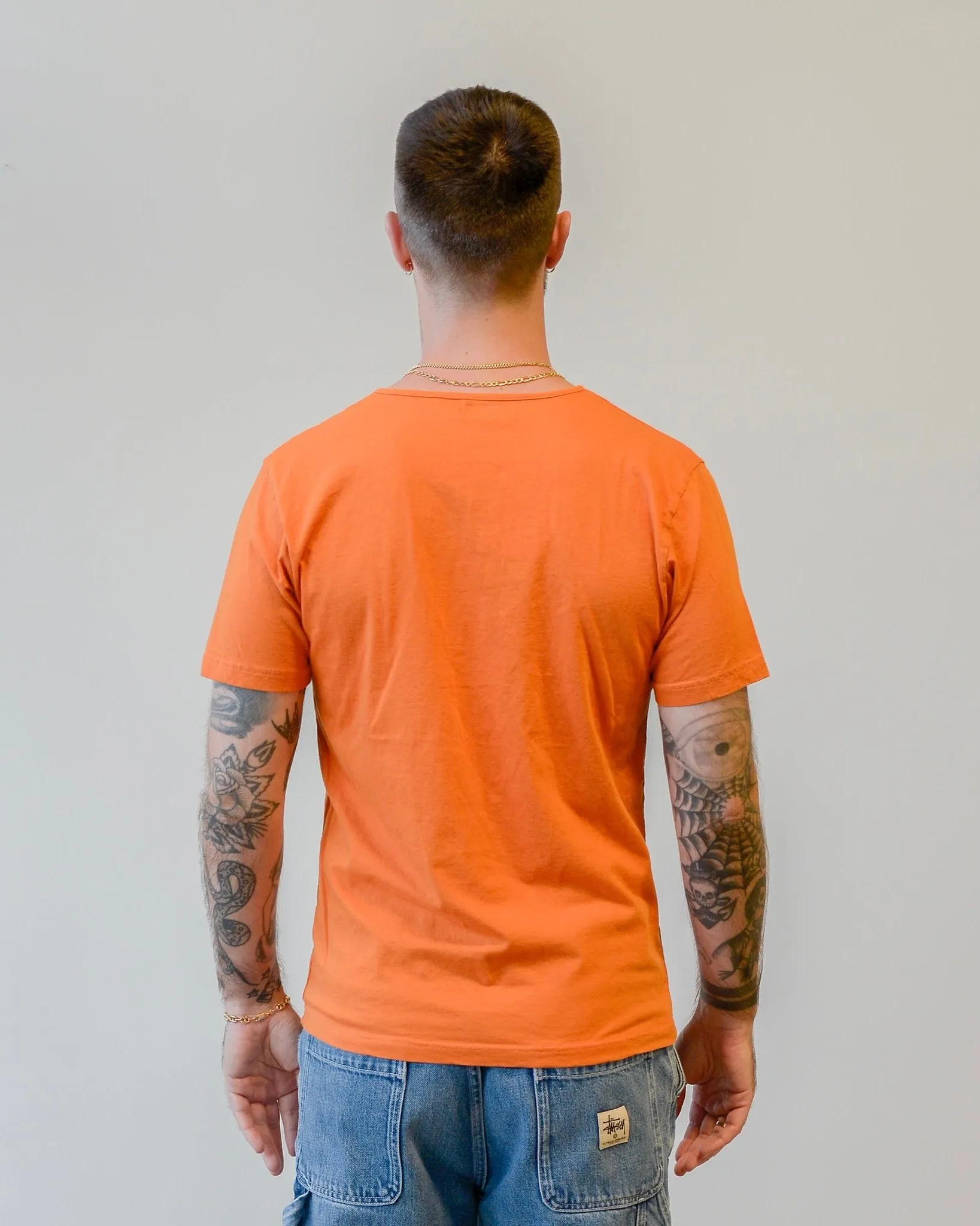 Homespun Knitwear Great Plains Tee Supima Cotton Jersey Sunset