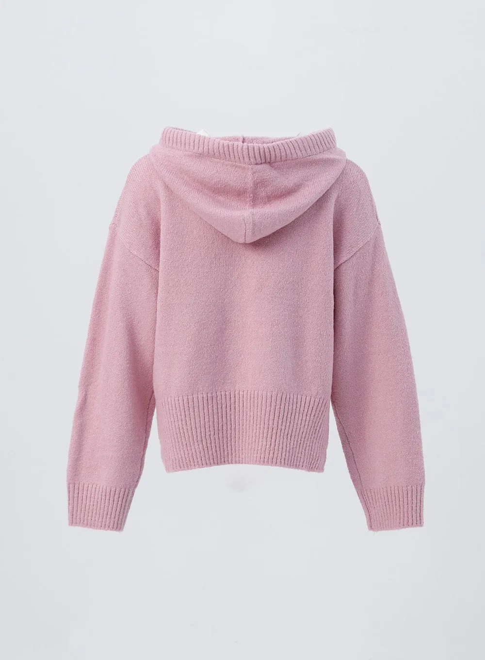 Hooded Knit Sweater OO305