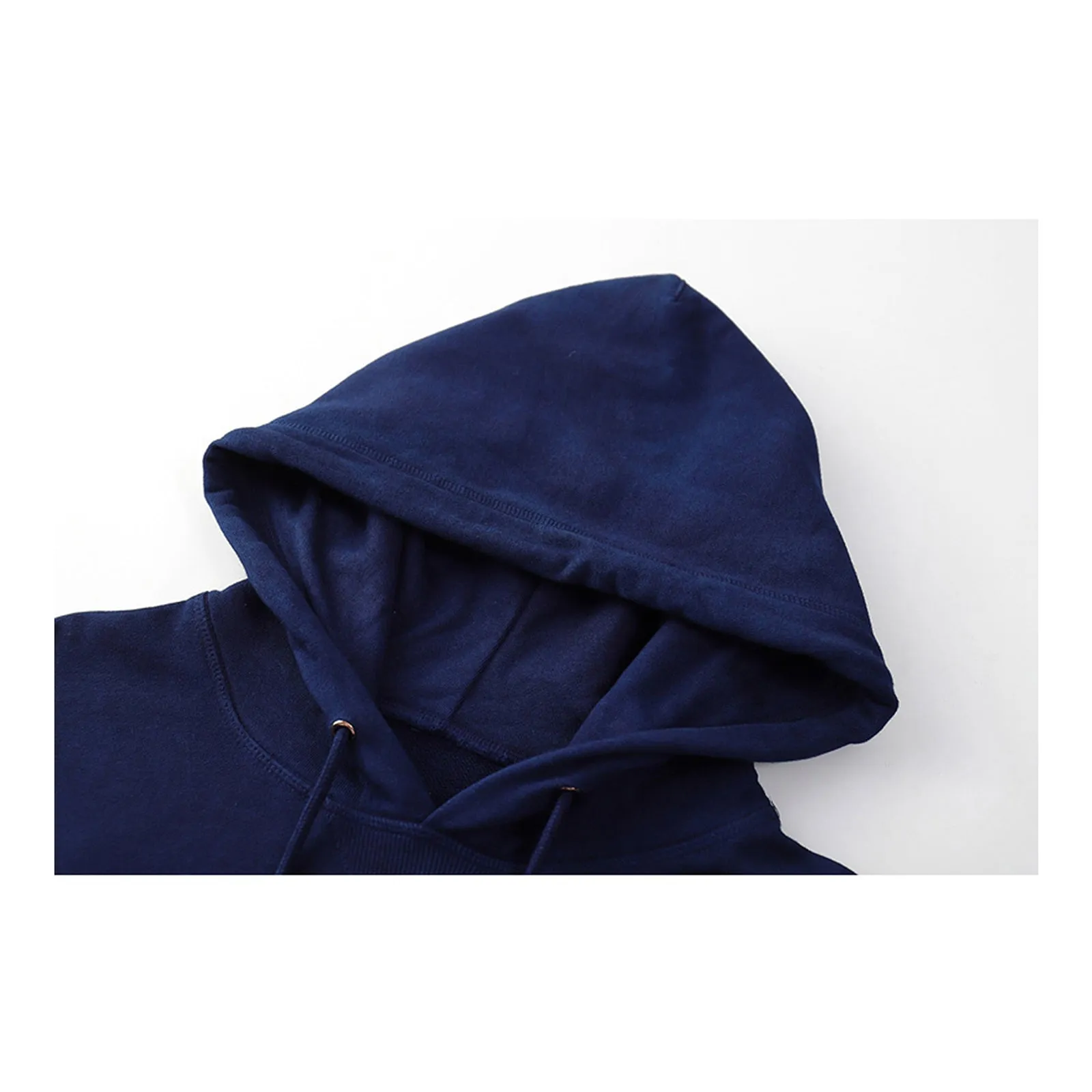 Indigo Hooded Pullover Sweater