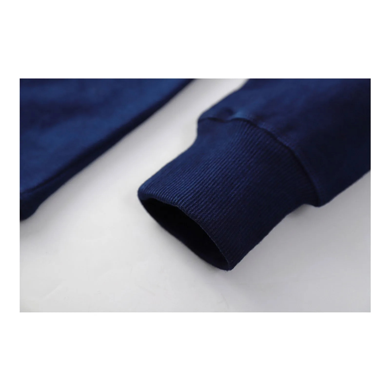 Indigo Hooded Pullover Sweater