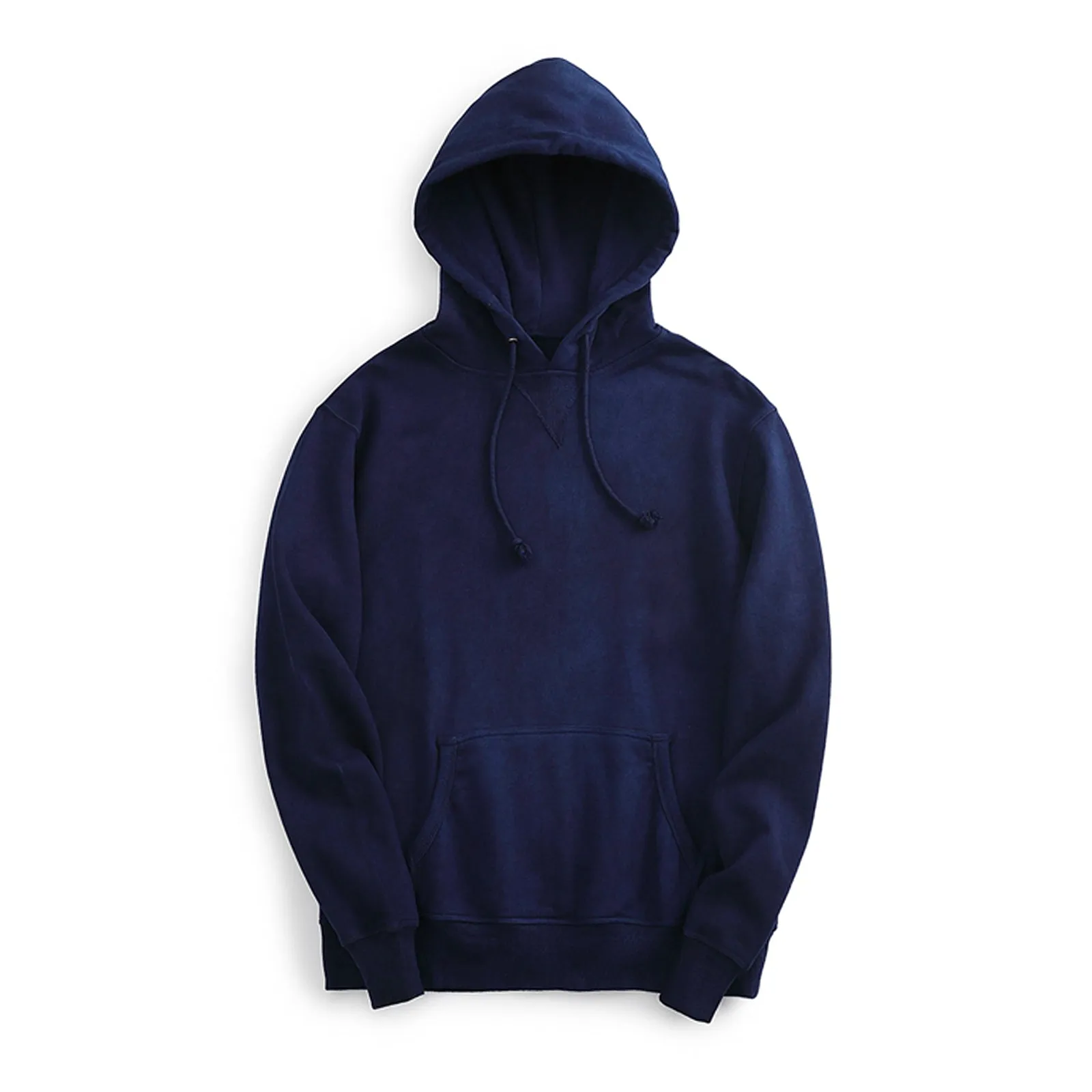 Indigo Hooded Pullover Sweater