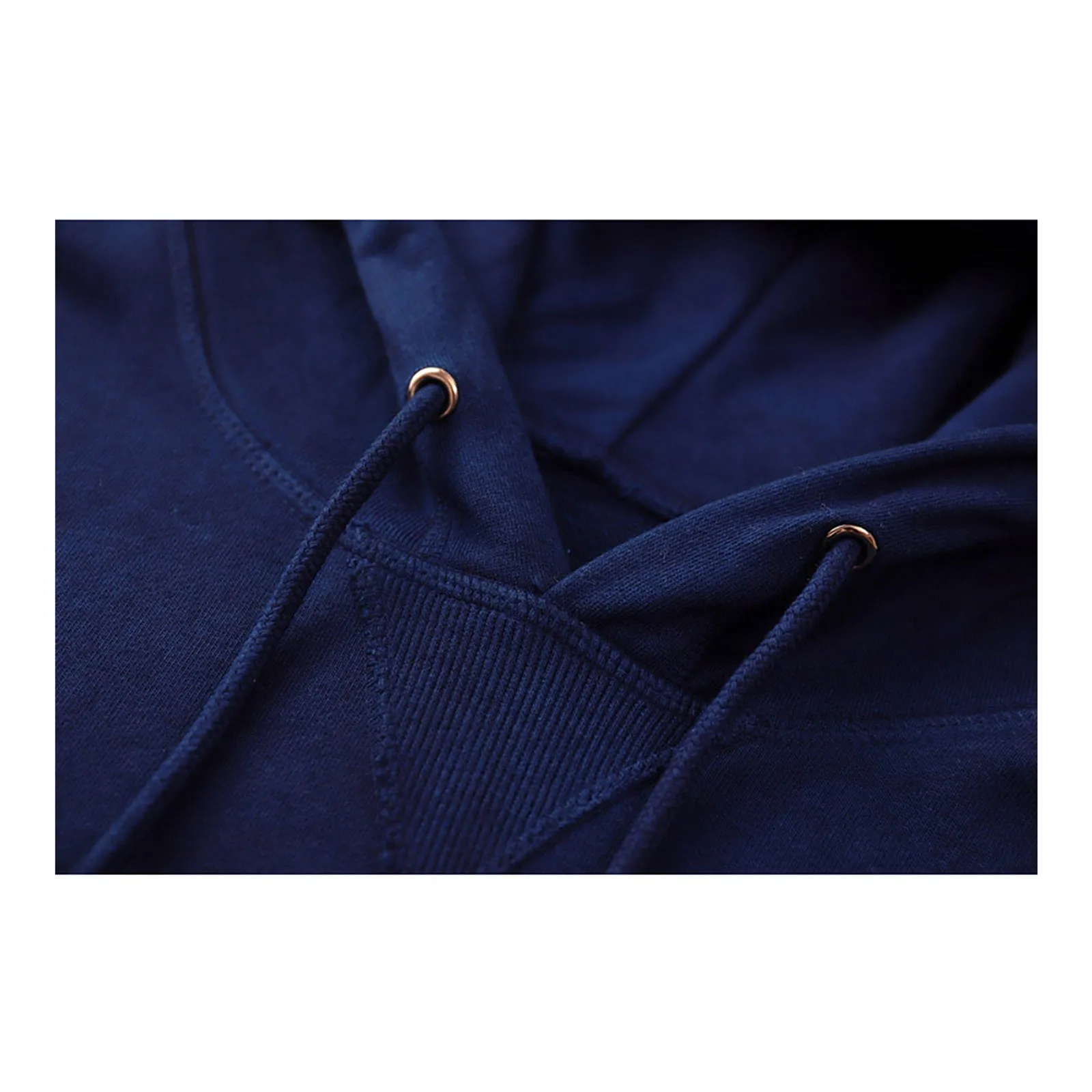 Indigo Hooded Pullover Sweater