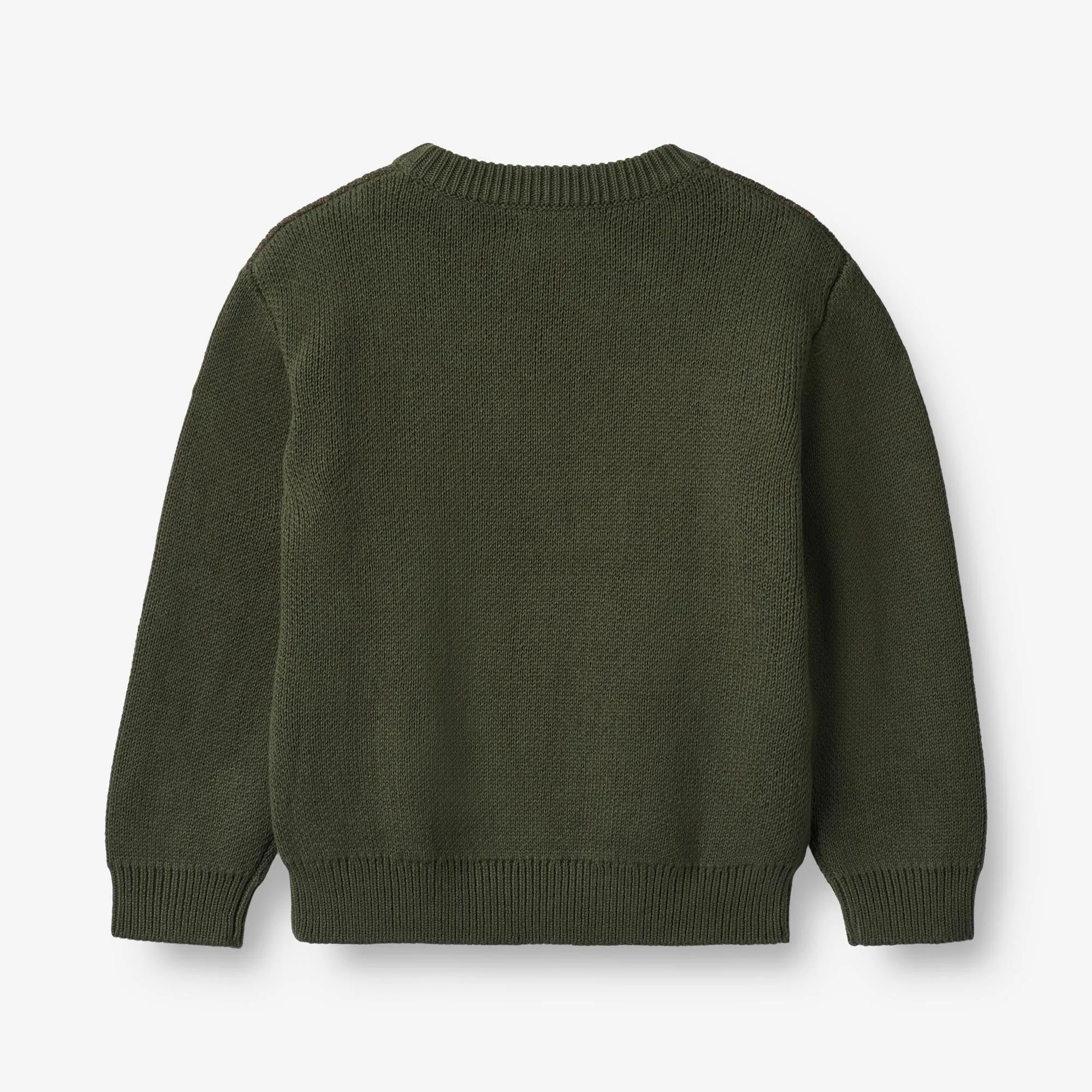 Jacquard Pullover Rocket - forest night
