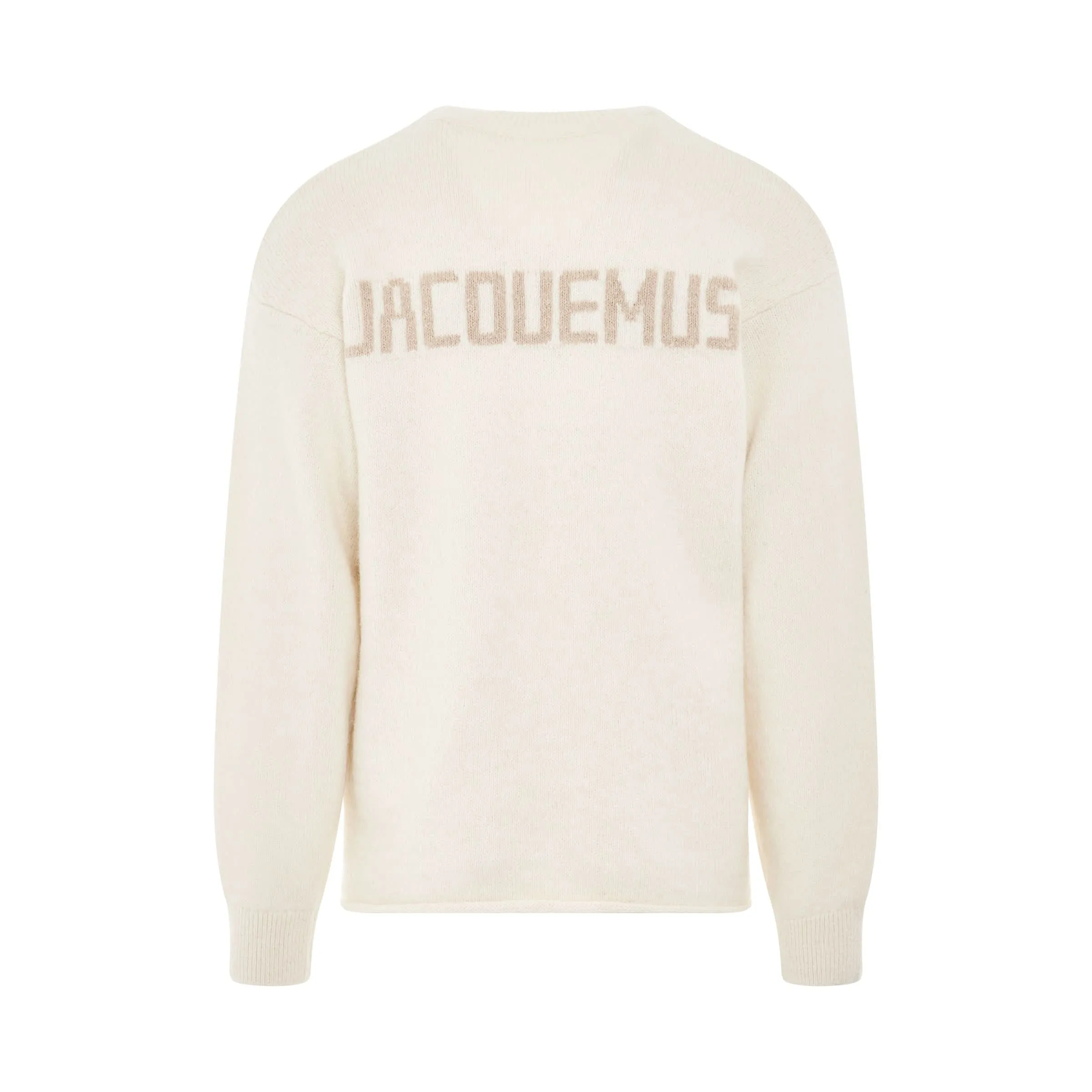 Jacquemus Knit Sweater in Light Beige