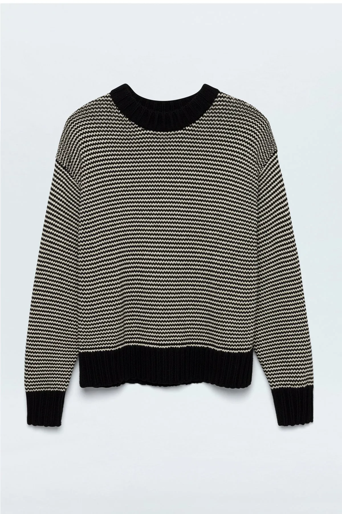 Jadine Sweater in Midnight Stripe by Pistola