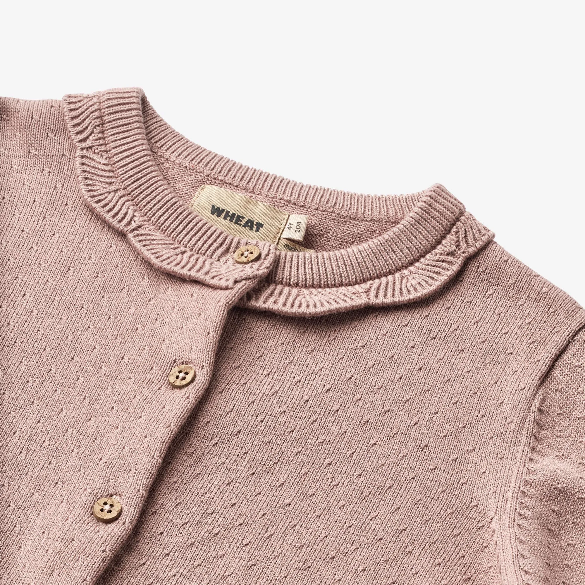 Knit Cardigan Amy - dry rose