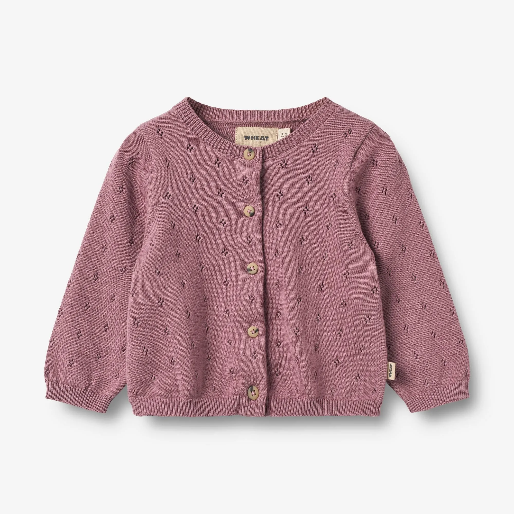 Knit Cardigan Maia | Baby - lavender dawn