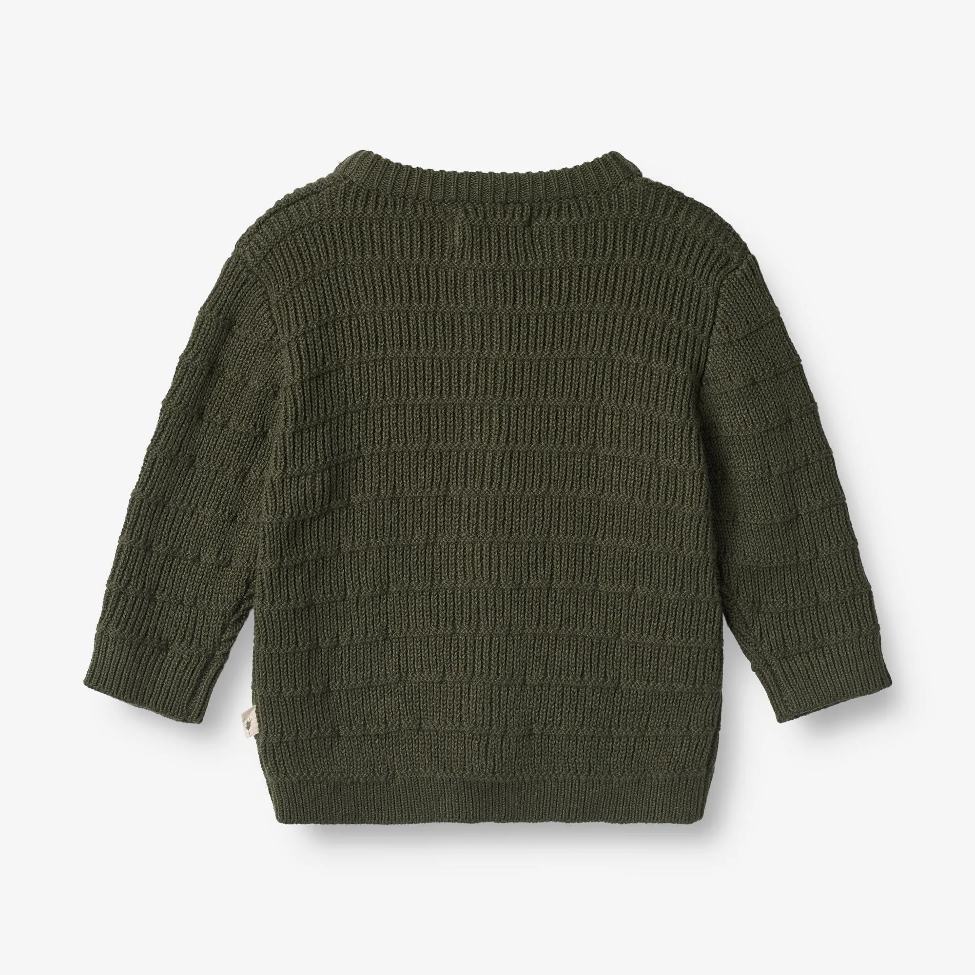 Knit Cardigan Villy | Baby - forest night