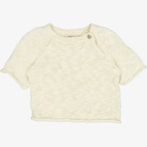 Knit Pullover Vilna | Baby - eggshell