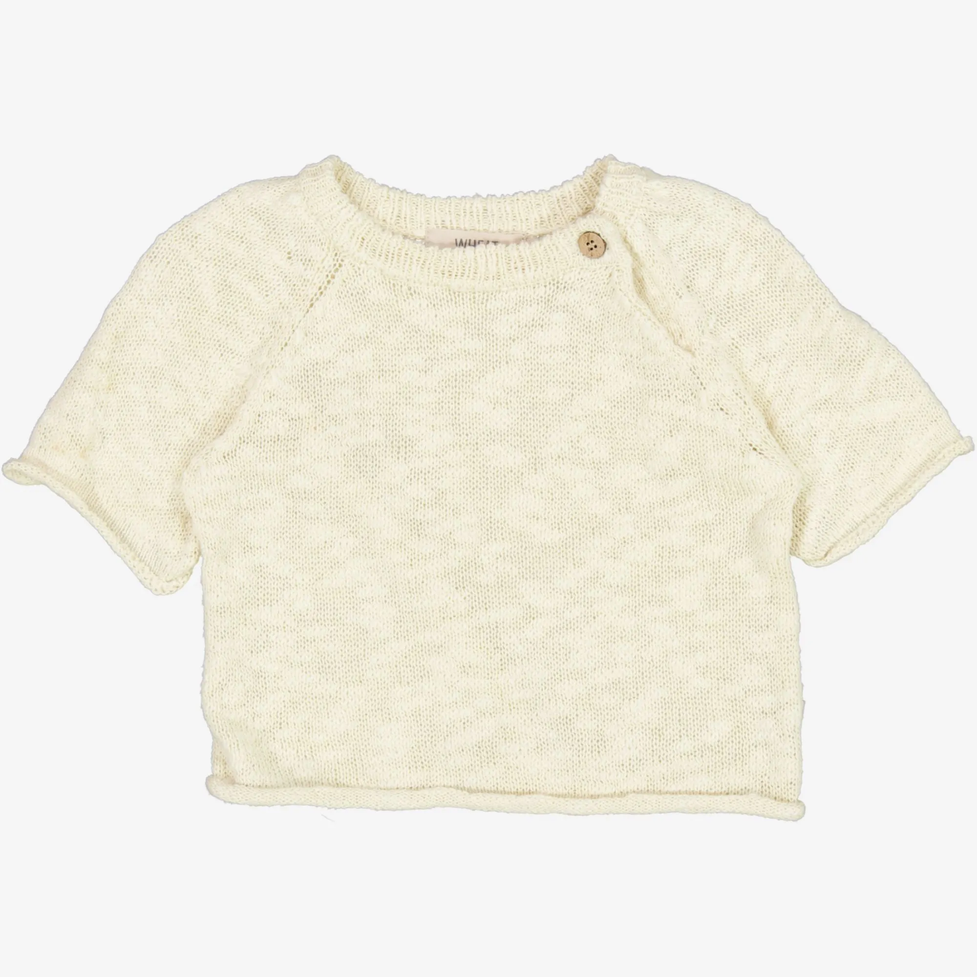 Knit Pullover Vilna | Baby - eggshell