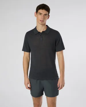 Linen Sweater Polo