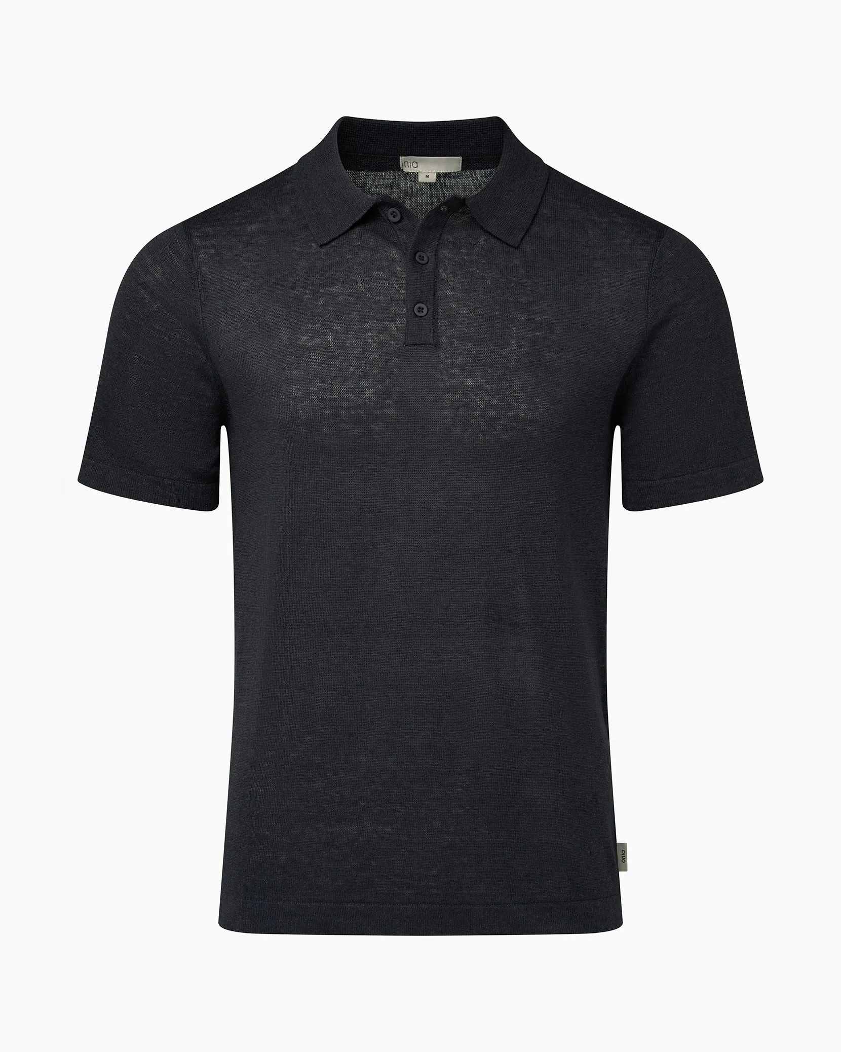 Linen Sweater Polo