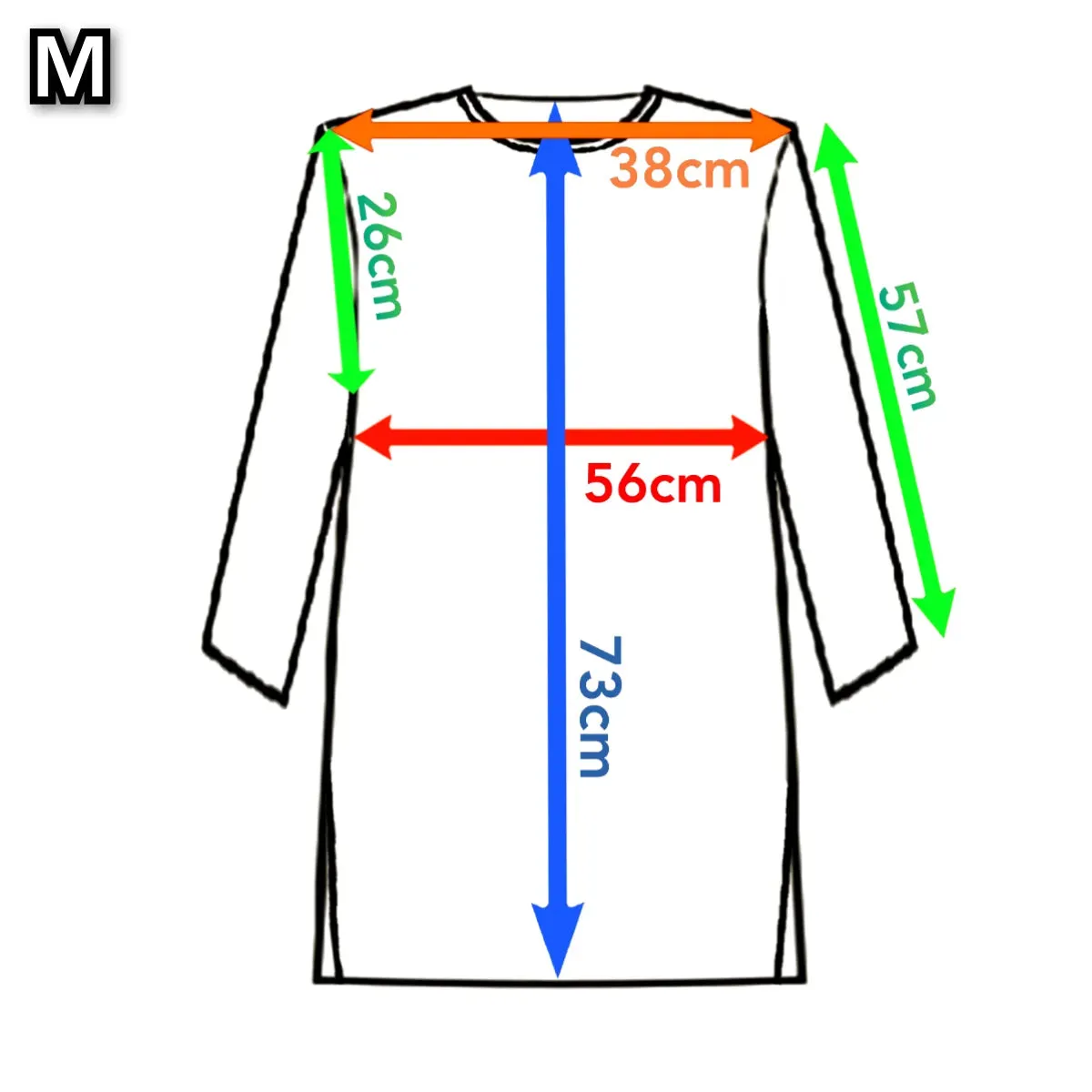 Loose Fit Cashmere Round Neck Long Tunic