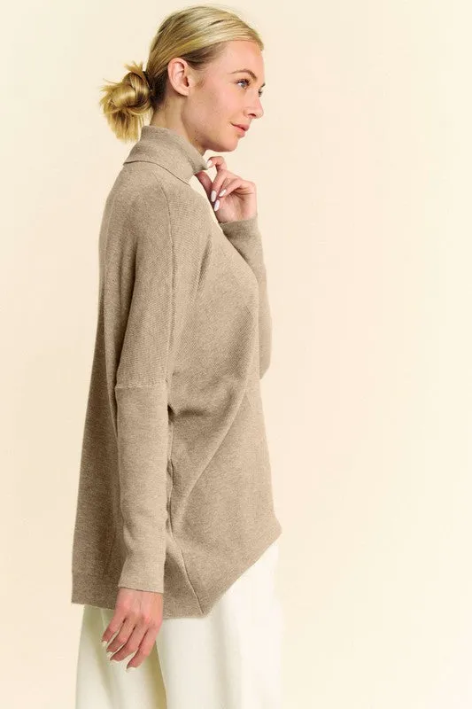 Loose Fit Turtle Neck Sweater