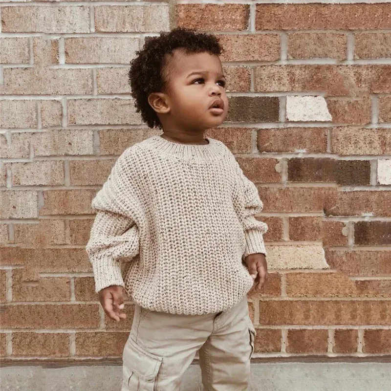 Loose Solid Sweater