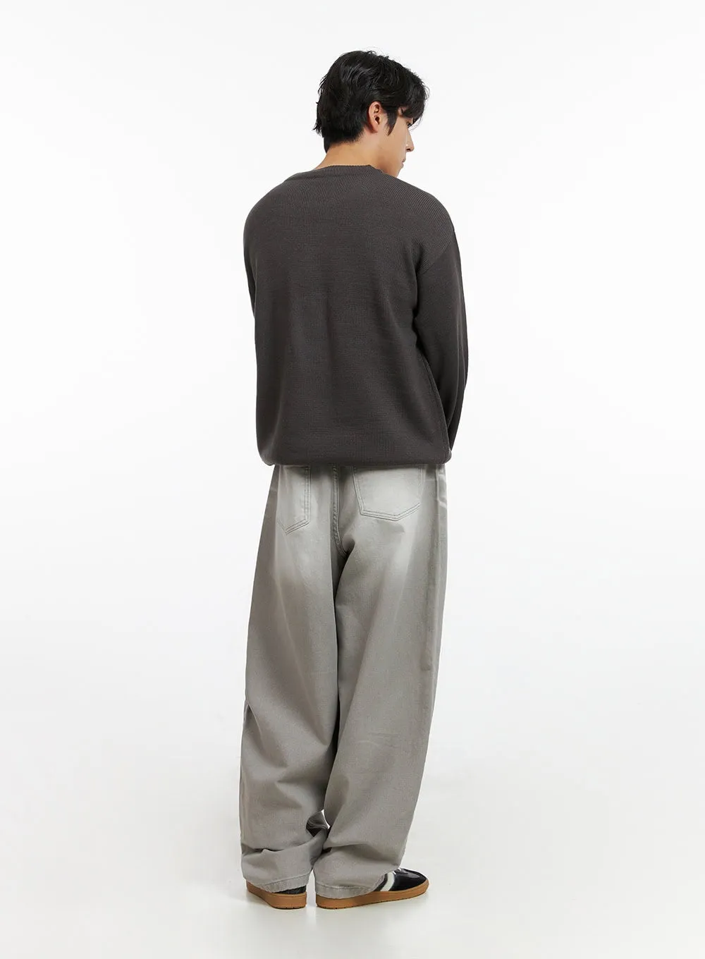 Men's Basic Knit Sweater IG409